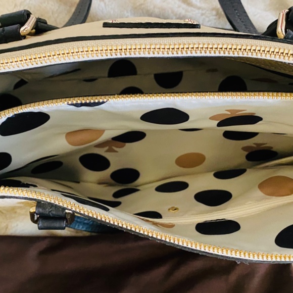 Kate Spade two tone leather bag - Picture 8 of 8